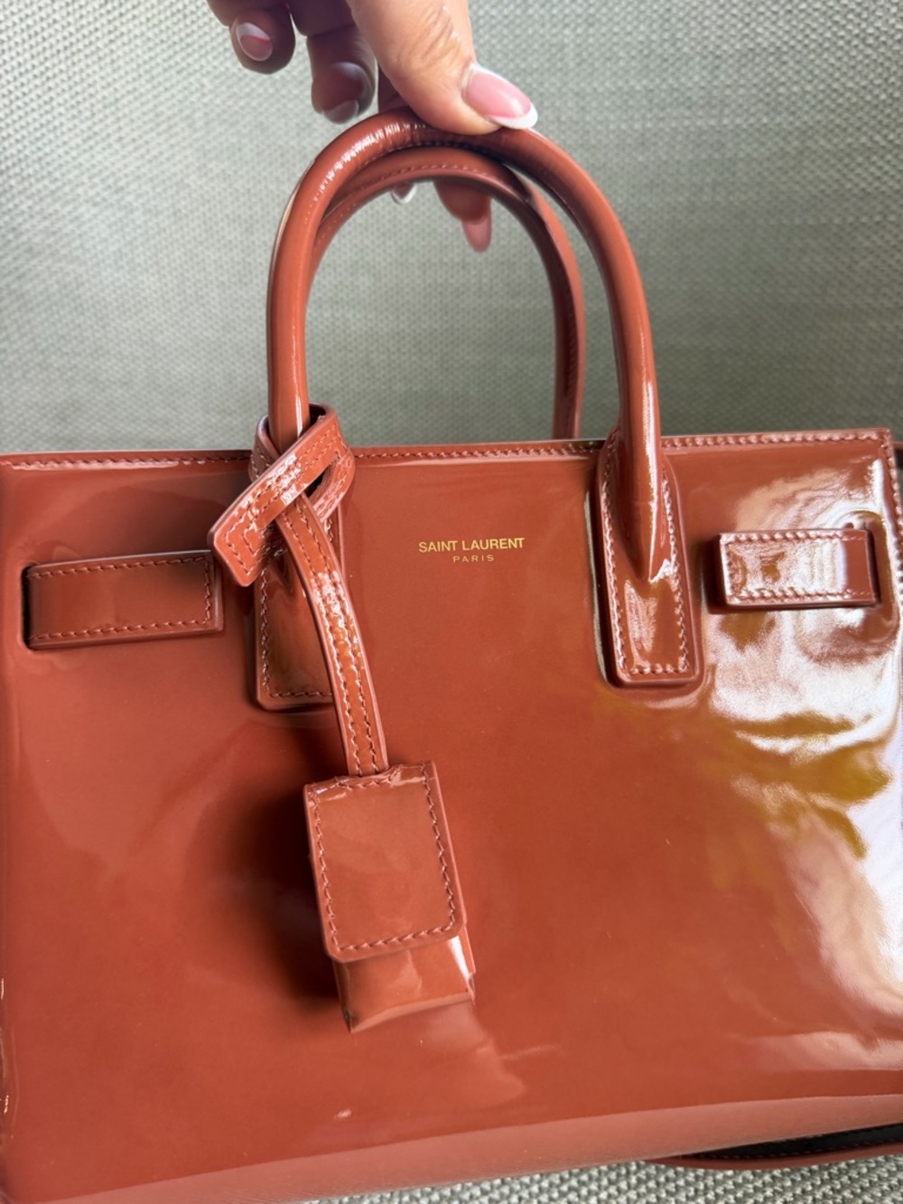 Saint Laurent Sac De Jour tote bag- Nano - Picture 8 of 12